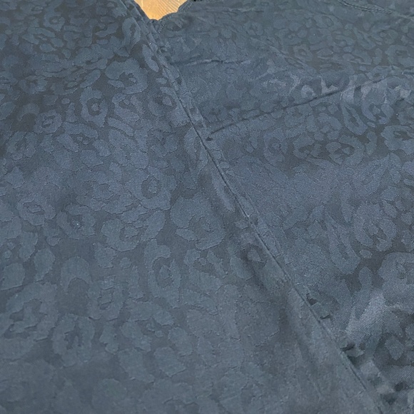 NWT Ann Taylor Black Cheetah Print Jeans - Picture 7 of 8